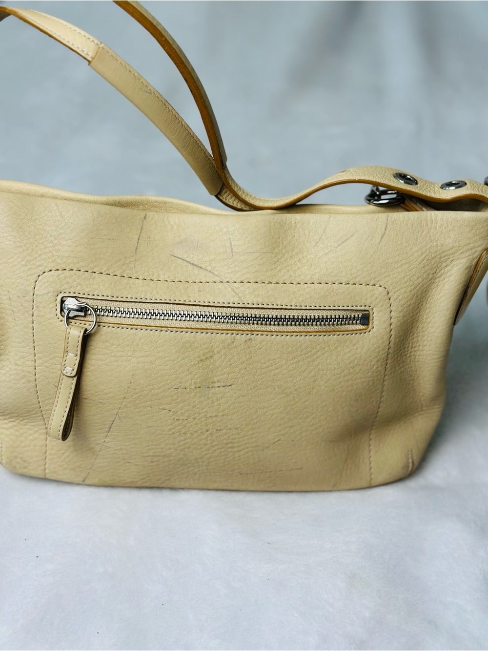 Vintage Coach Hobo Pebbled Leather Shoulder Bag - Picture 3 of 9